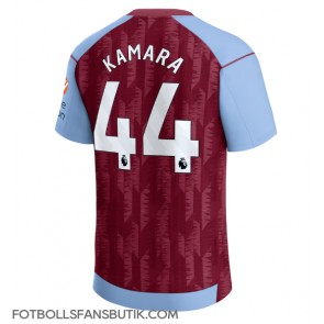 Aston Villa Boubacar Kamara #44 Replika Hemmatröja 2023-24 Kortärmad